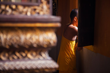 Living in a Buddhist monastery   © SB