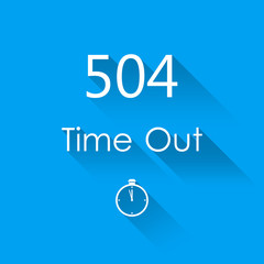 Vectors Abstract background 504 connection error server 