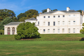 Fototapeta na wymiar Kenwood House, a former stately home in Hampstead, is managed by English Heritage and open to the public