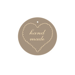 Etikette - hand made