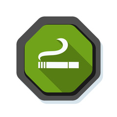 Smoking Area sign illustration