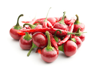 Red chili peppers.
