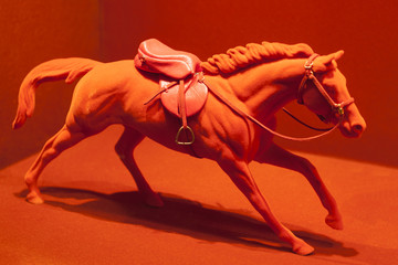 red horseclose up