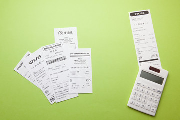 家計イメージ・グリーンバック