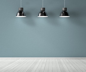 Raum mit Lampen