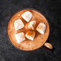 Cup of hot chocolate