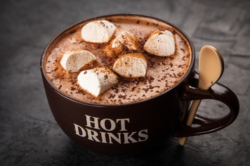 Cup of hot chocolate