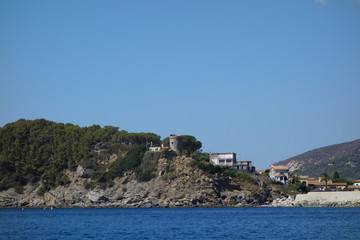 Marina di Campo in Elba Island