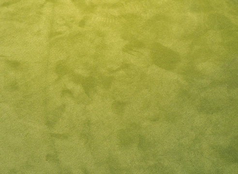 Green fabric texture background