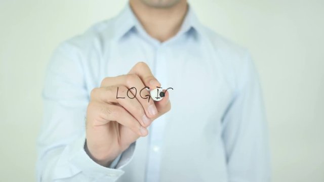 Logic&nbsp;, Man Writing on Screen