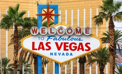 Türaufkleber Willkommen im fabelhaften Las Vegas © Brad Pict