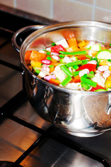 Cooking vegetables