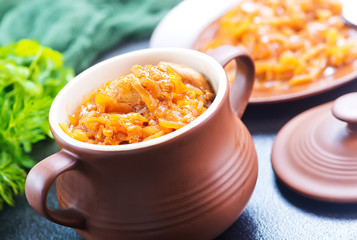 stewed cabbage