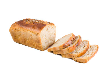 Chleb żytni z czosnkiem krojony