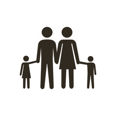 Family icon vector
