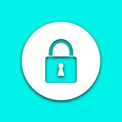 Lock - vector icon.