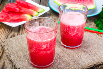 Fresh and Juicy Watermelon Smoothie