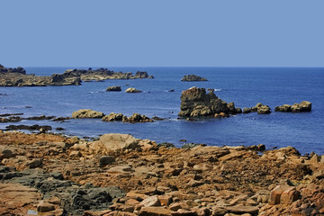 COTE DE GRANIT ROSE BRITTANY FRANCE