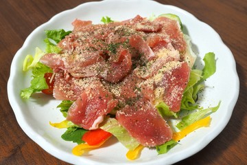 生ハムのサラダ