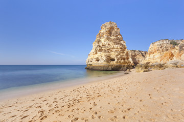 Marinha beach in Lagoa - Algarve Portugal