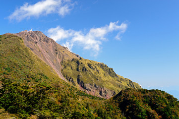 Naklejka premium 平成新山山頂妙見岳からの眺め