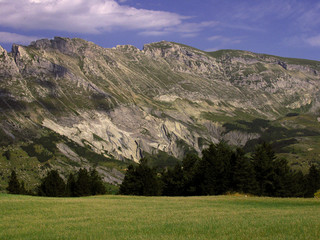 Fototapeta premium devoluy region gap french alps france eu europe