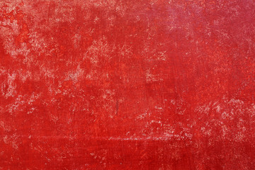 red rustic wall