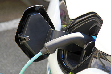 Elektoauto wird geladen