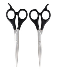 scissors on a white background