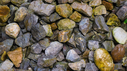 Group of stone or rock texture background.