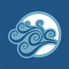 ocean waves icon