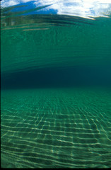 Unterwasser Bergsee