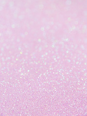 Blurred pink glitter for background, abstract circle bokeh