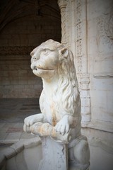 Lisbonne, le lion protecteur du monastère de Belém 