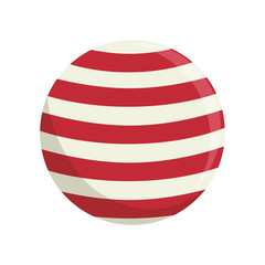 balloon plastic circus entertainment vector illustration design