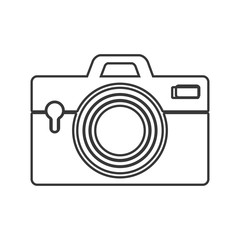 camera photographic isolated icon vector illustration design