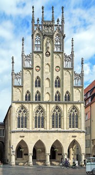 Historical City Hall of Munster, Germany