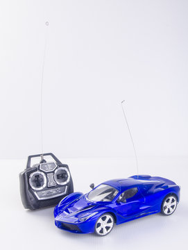 toy car or radio control car on background.