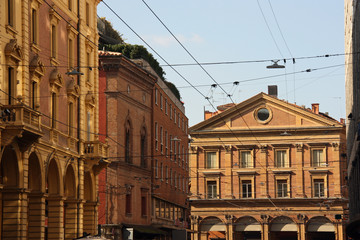 Fototapeta premium Palais du centre historique de Bologne, Italie