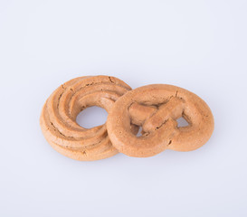 cookie or handmade assorted cookies on a background.