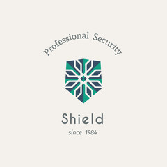 Shield Security Vector Logo