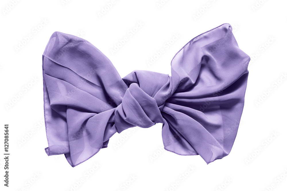 Sticker Tied bow isolated