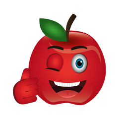 tomato character isolated icon vector illustration design