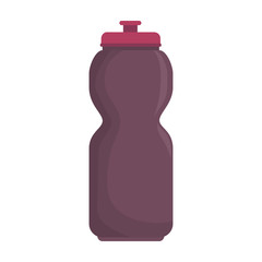 water bottle gym isolated icon vector illustration design