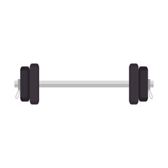 weight lifting gym isolated icon vector illustration design