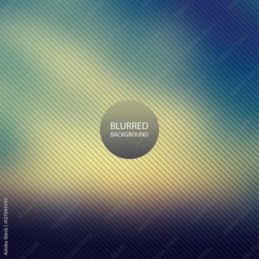 Poster abstract background design with blurred and striped pattern