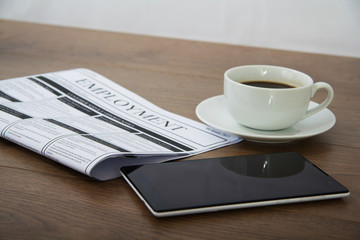 Searching for a new job or employment