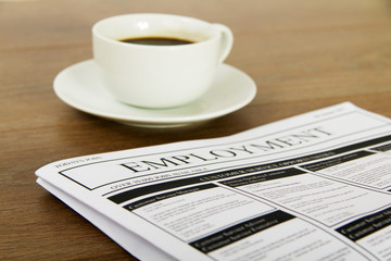 Searching for a new job or employment