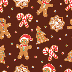 Christmas seamless pattern