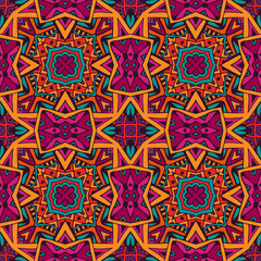 colorful tribal seamless patten